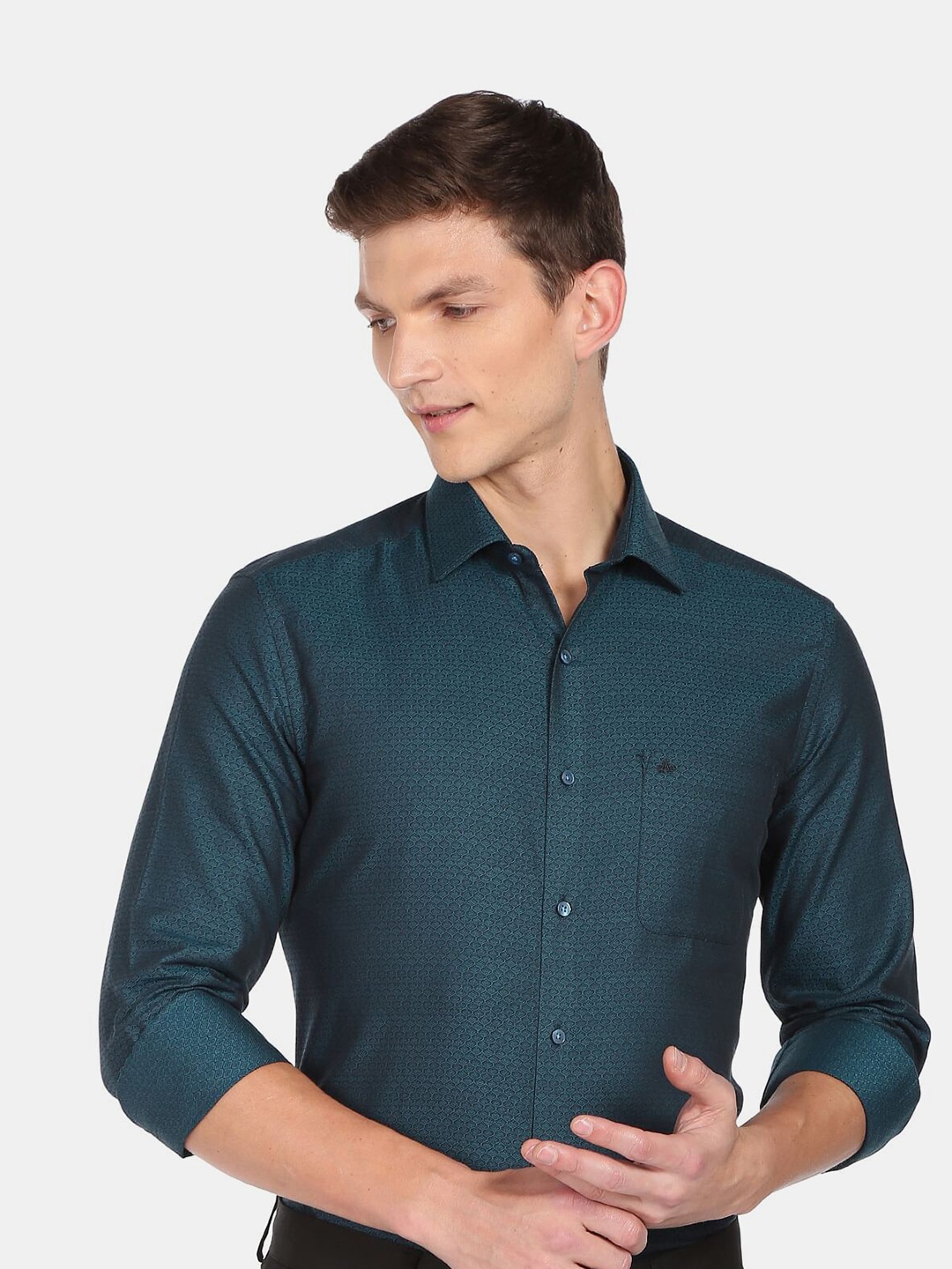 

Arrow Men Slim Fit Cotton Casual Shirt, Blue