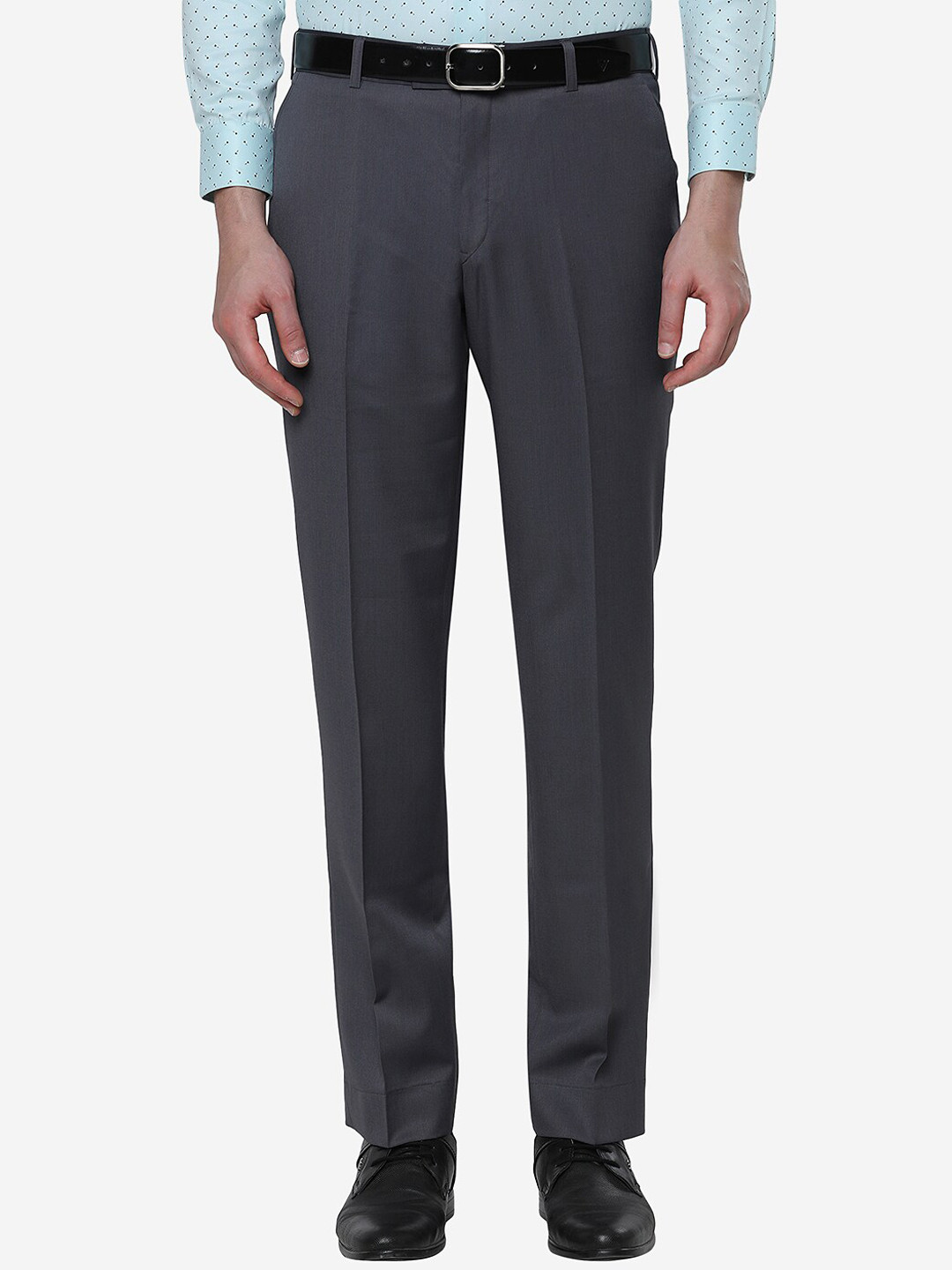 

JADE BLUE Men Casual Trousers, Grey