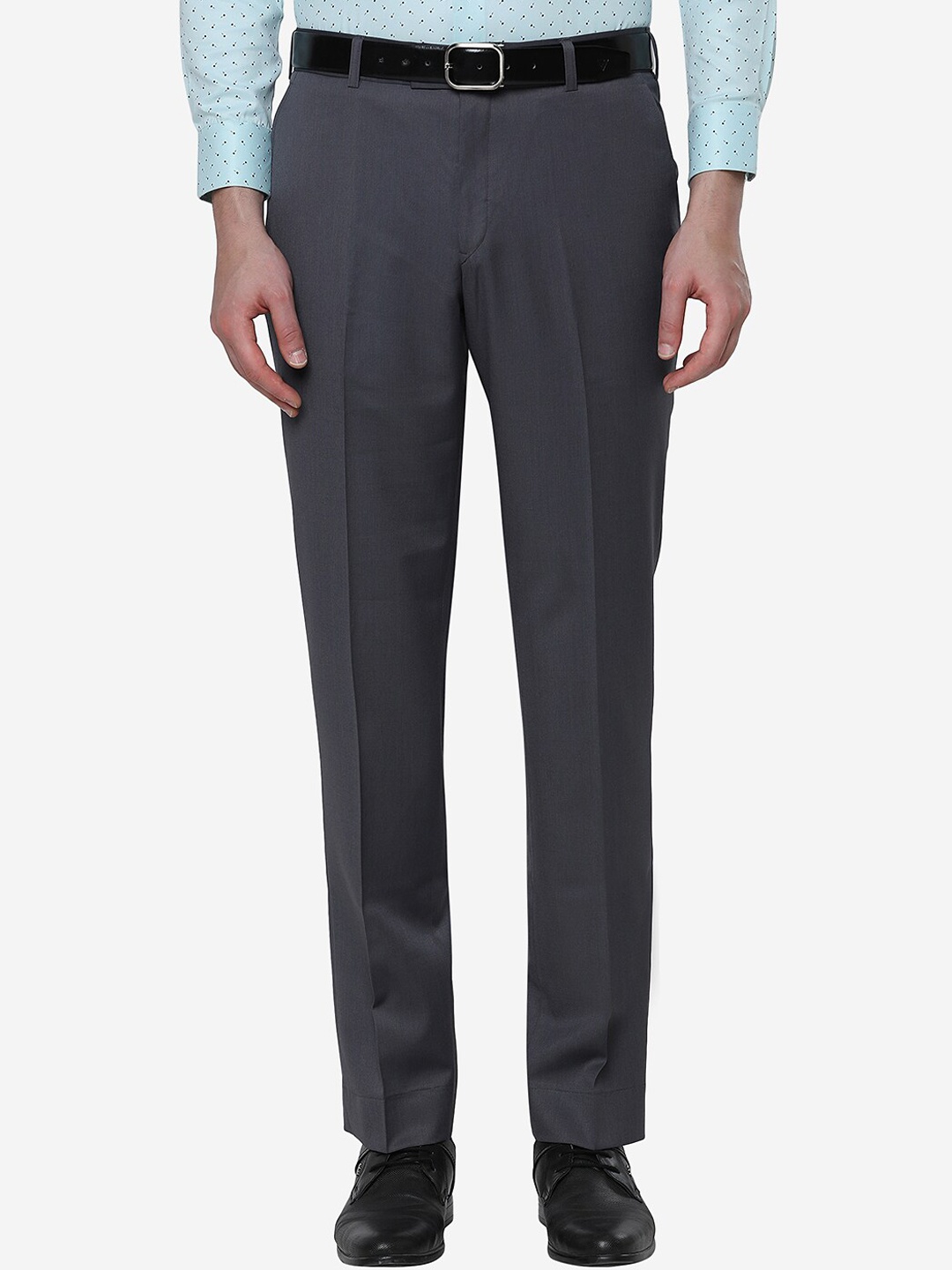 

JADE BLUE Men Casual Trousers, Grey