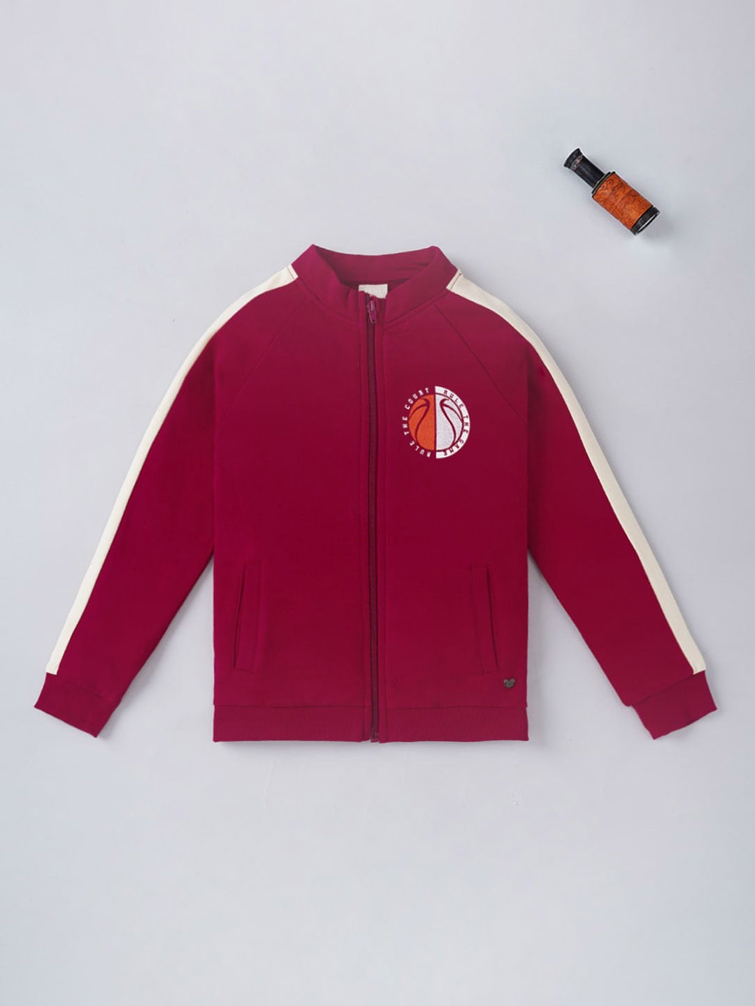 

Ed-a-Mamma Boys Red White Crop Padded Jacket