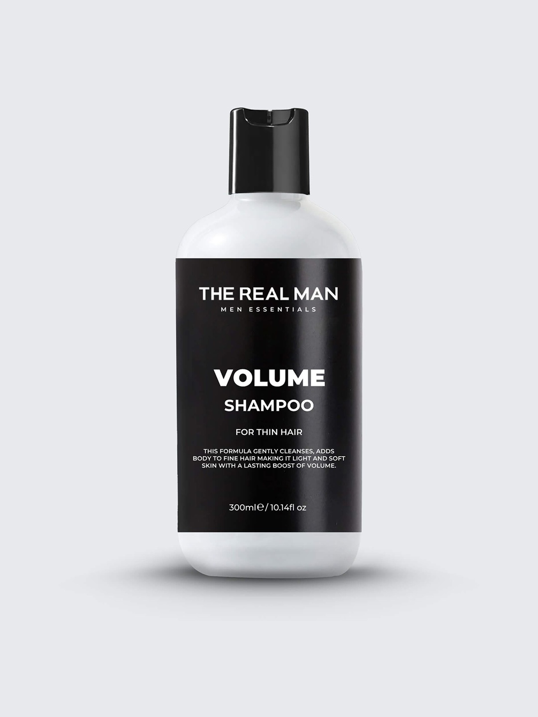

THE REAL MAN Volume Shampoo for Thin Hair 300 ml, White