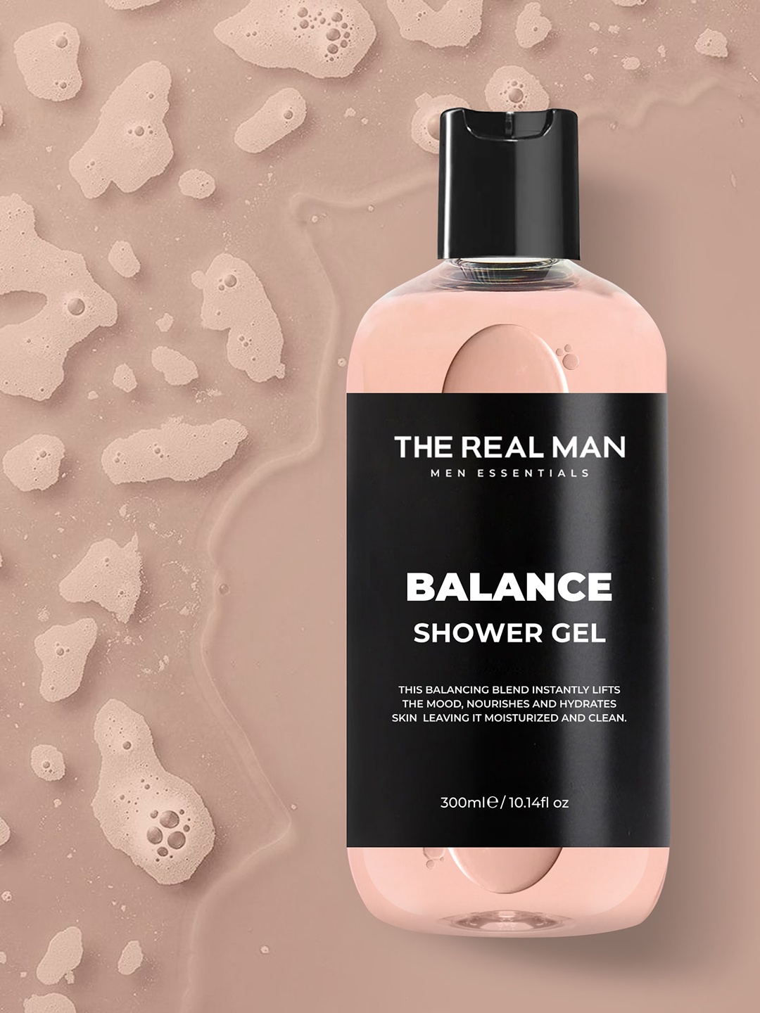 

THE REAL MAN Balance Shower Gel 300 ml, Peach