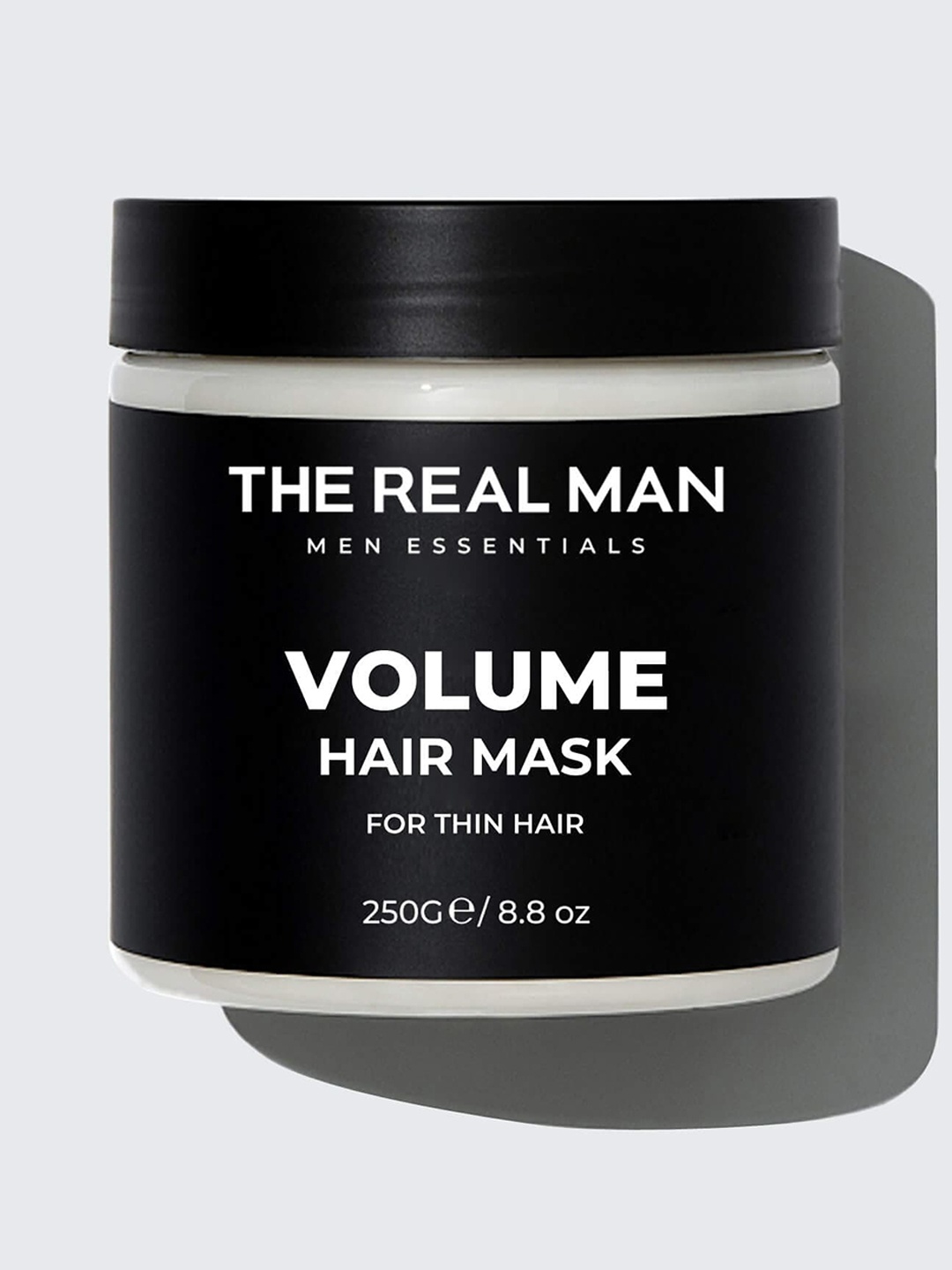 

THE REAL MAN Volume Hair Mask for Thin Hair 250ml, White