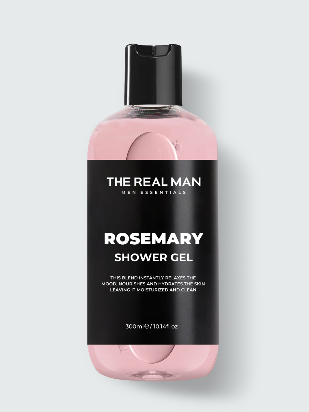 

THE REAL MAN Rosemary Shower Gel 300ml, Pink