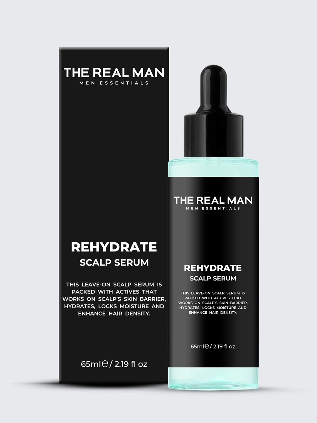 

THE REAL MAN Rehydrate Scalp Hair Serum 65 ml, Blue