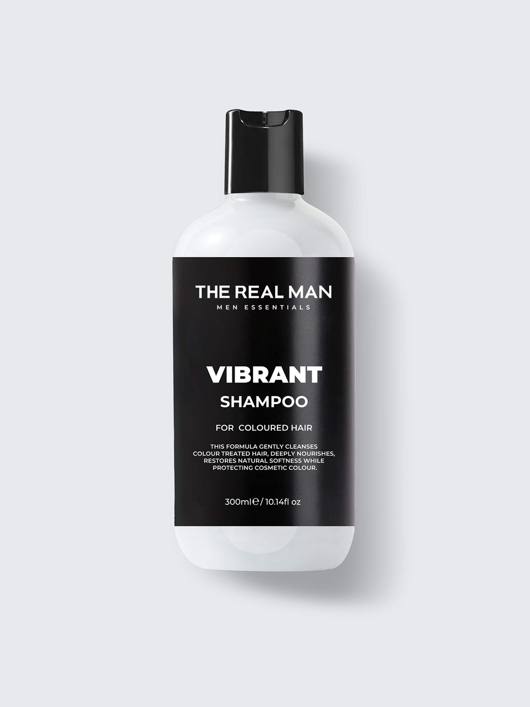 

THE REAL MAN Vibrant Shampoo for Coloured Hair 300ml, White