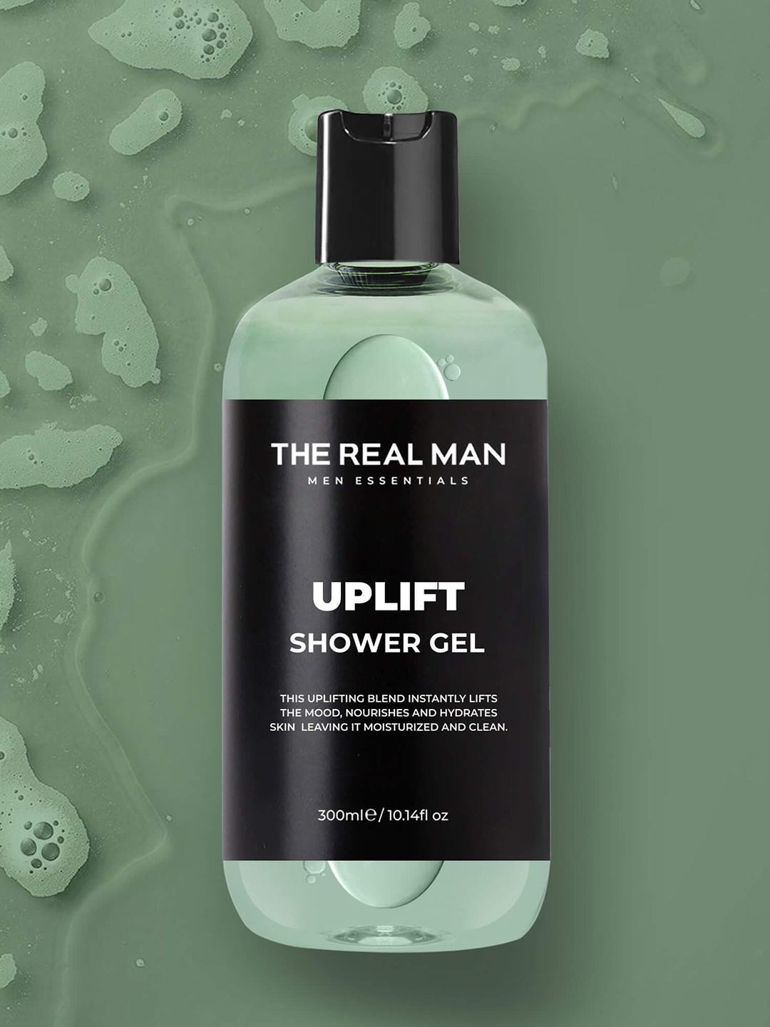 

THE REAL MAN Uplift Shower Gel 300 ml, Green