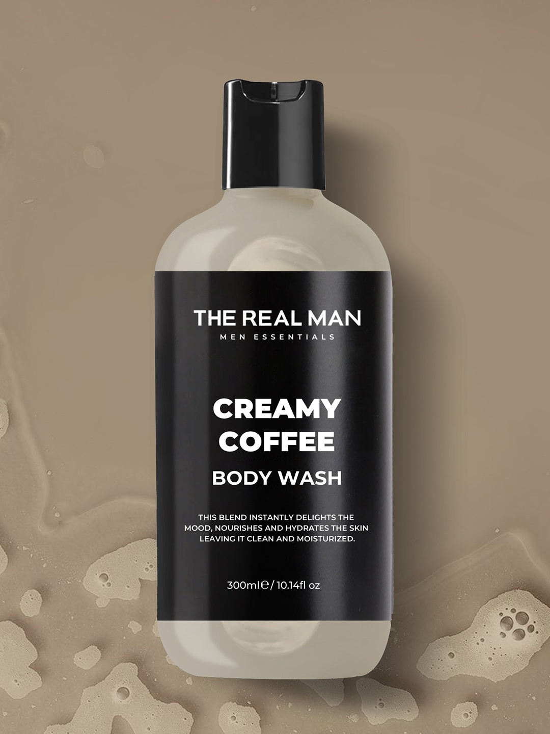 

THE REAL MAN Creamy Coffee Body Wash 300ml, Brown