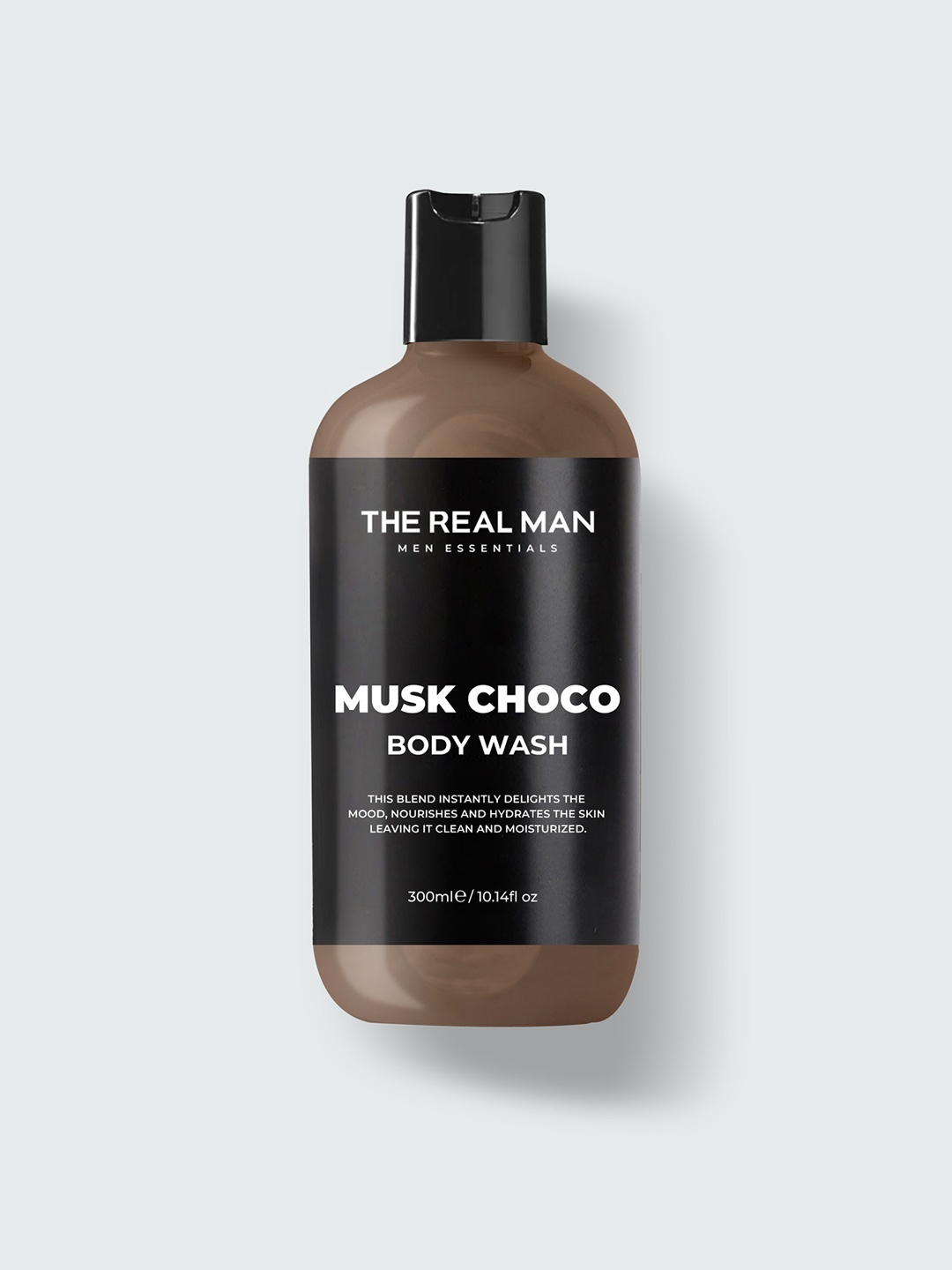

THE REAL MAN Hydrating Musk Choco Body Wash 300 ml, Brown
