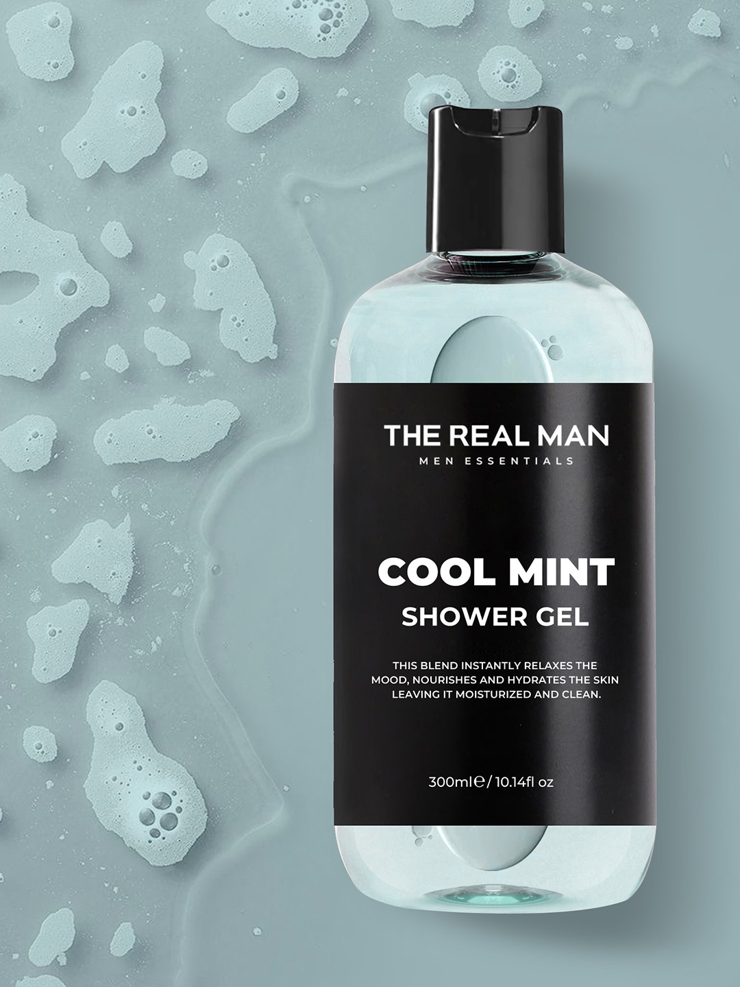 

THE REAL MAN Cool Mint Shower Gel 300 ml, Blue