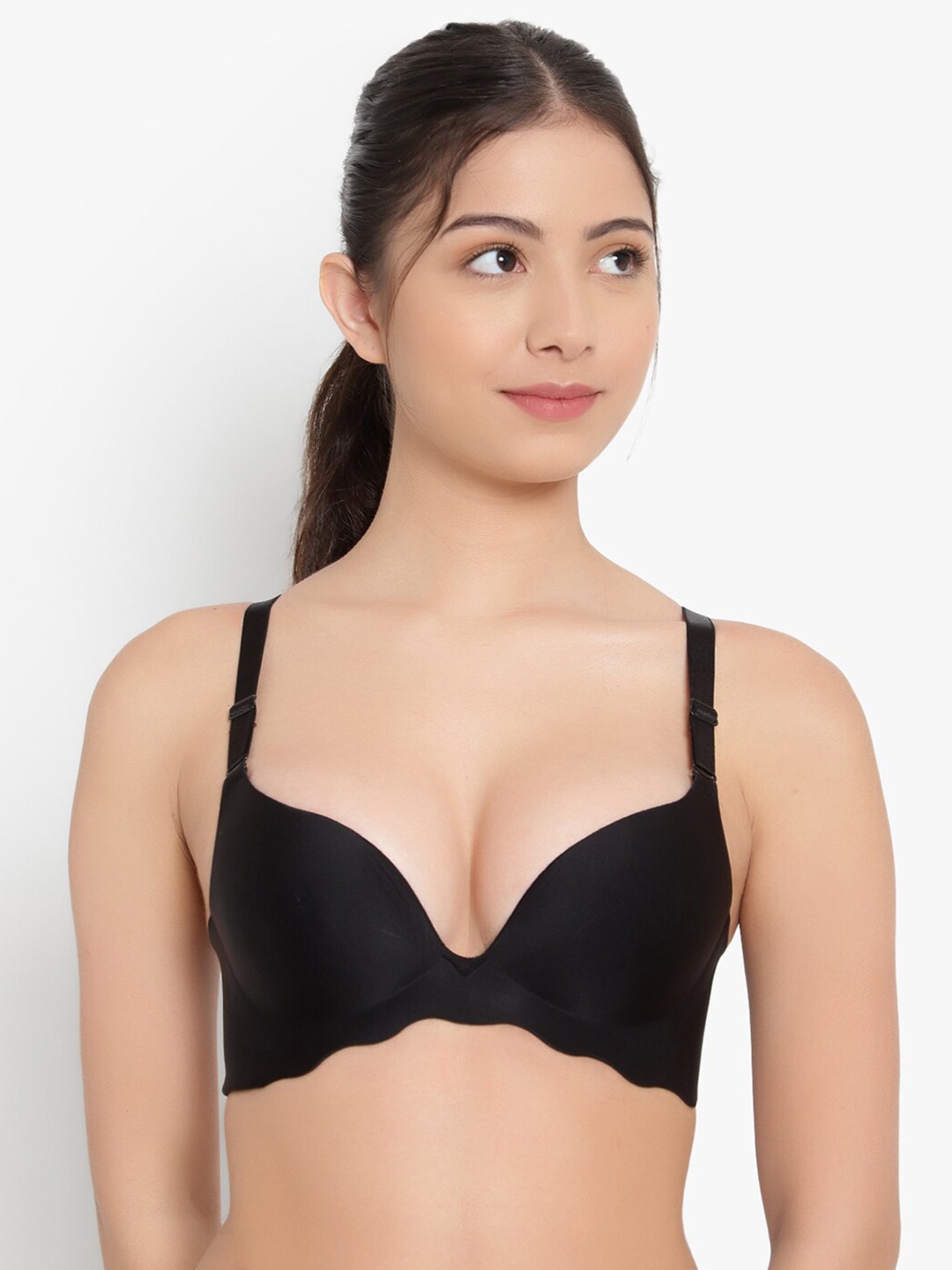 

PARKHA Black Bra Heavily Padded