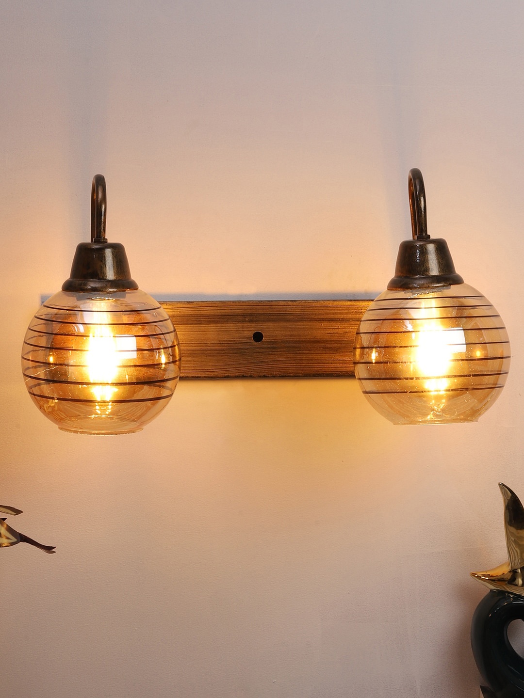 

Foziq Gold-Toned Wall Lamps