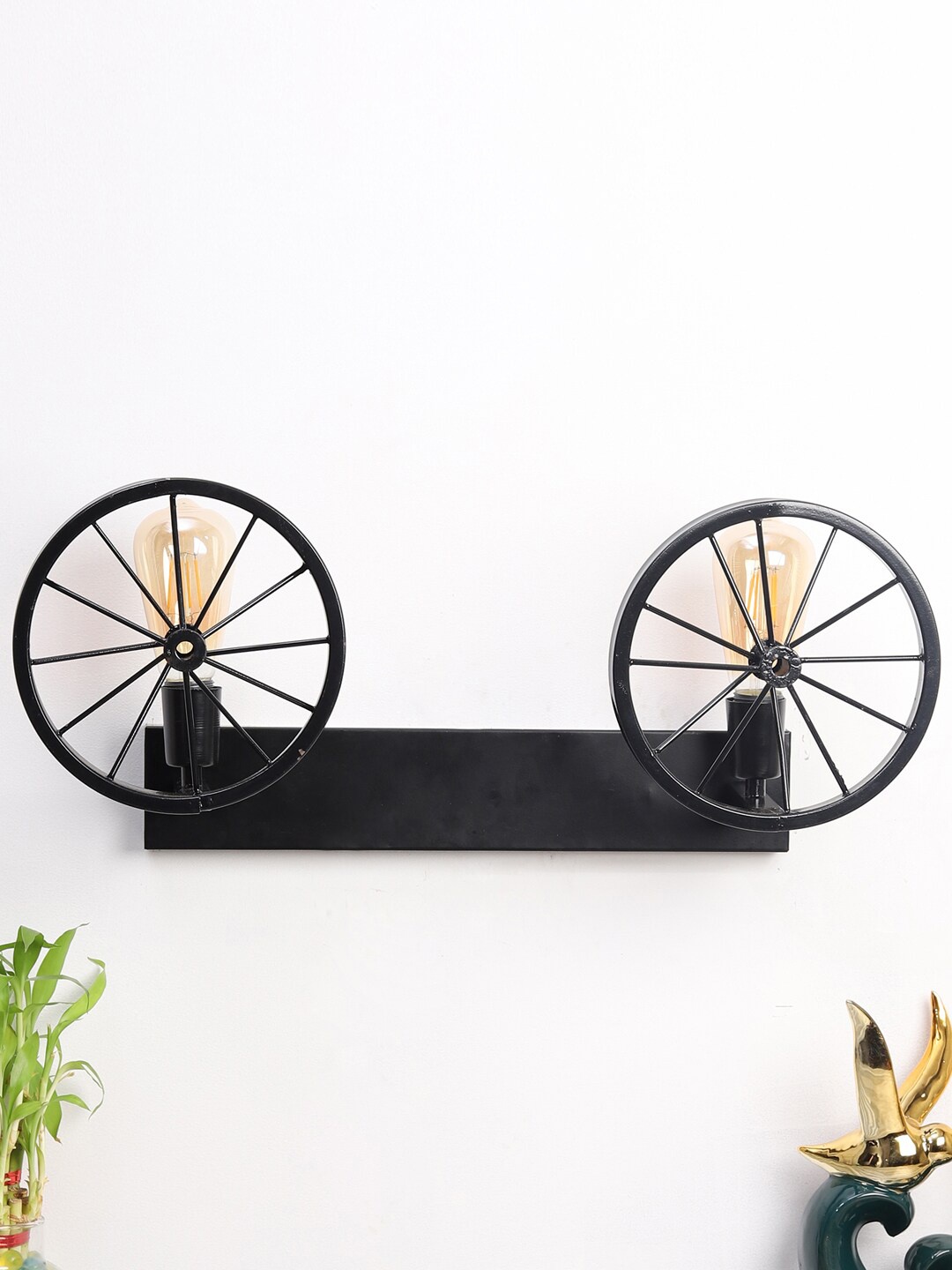

foziq Brown Industrial Side Wall Lamps