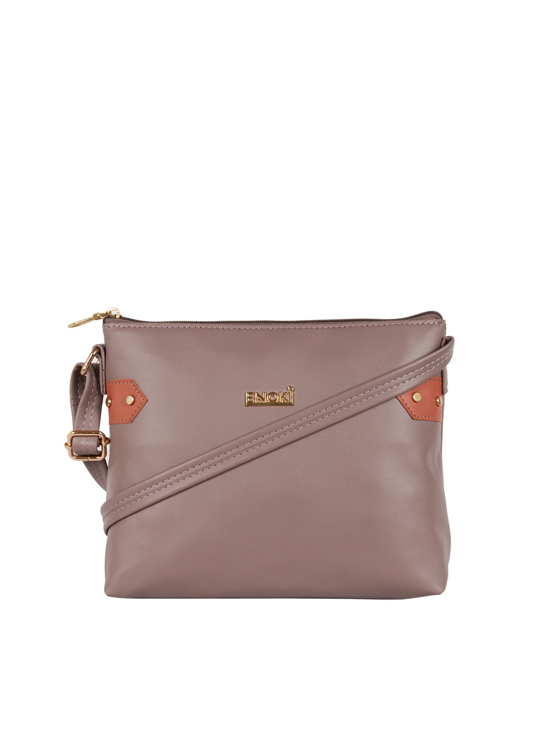 

ENOKI Women Purple Structured Sling Bag