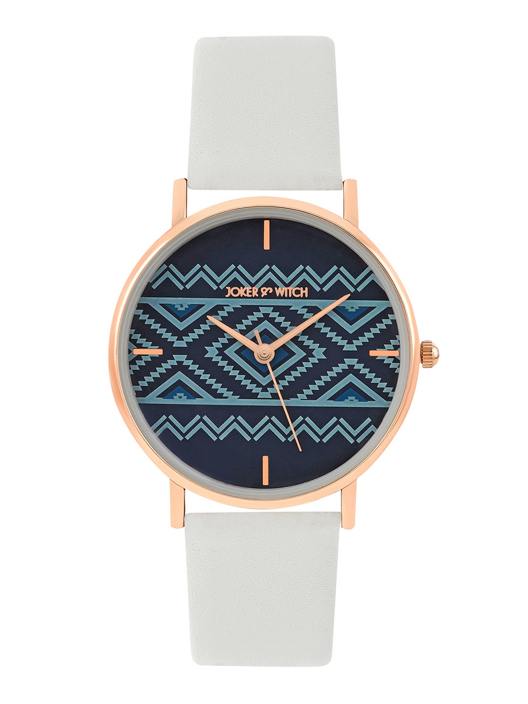 

JOKER & WITCH Women Blue Embellished Dial & Synthetic Straps Analogue WatchAMWW611-Grey