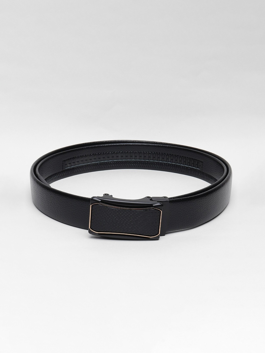 

Elite Crafts Men Leather Formal Belt, Black