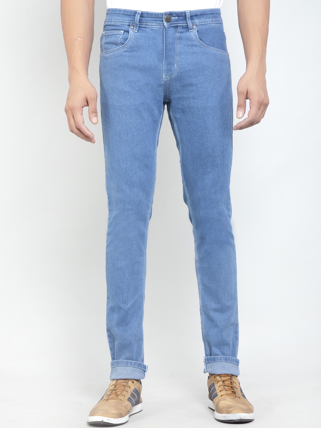 

HJ HASASI Men Blue Slim Fit Stretchable Jeans