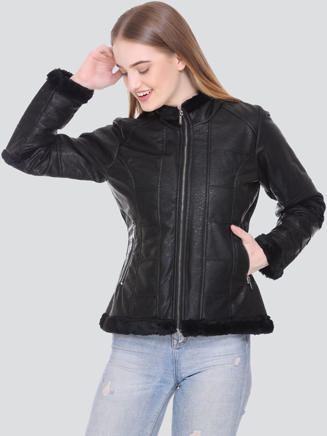 

HONNETE Women Black Tailored Jacket