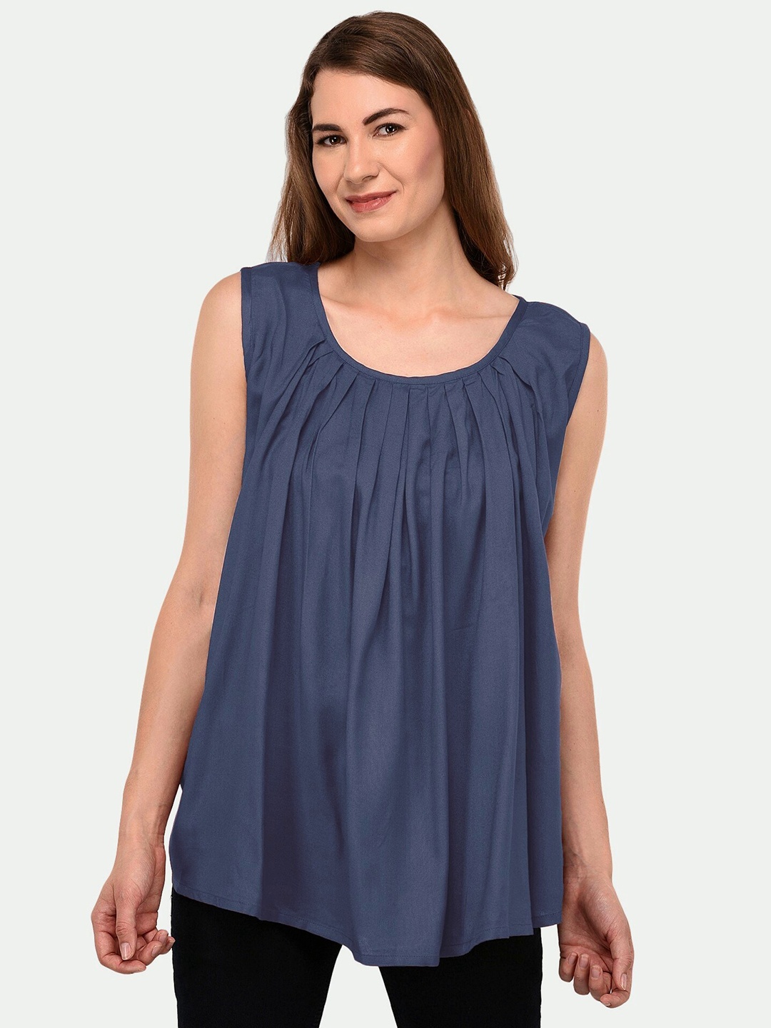 

PATRORNA Women Grey Top