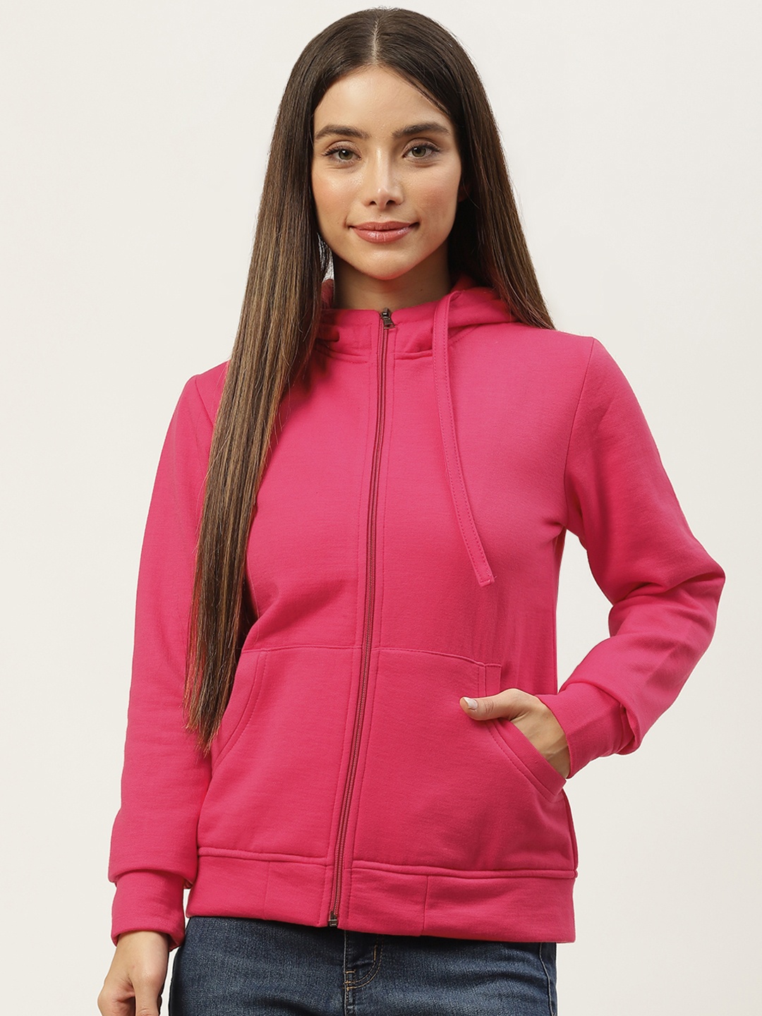 

Alsace Lorraine Paris Women Pink Hooded Sweatshirt