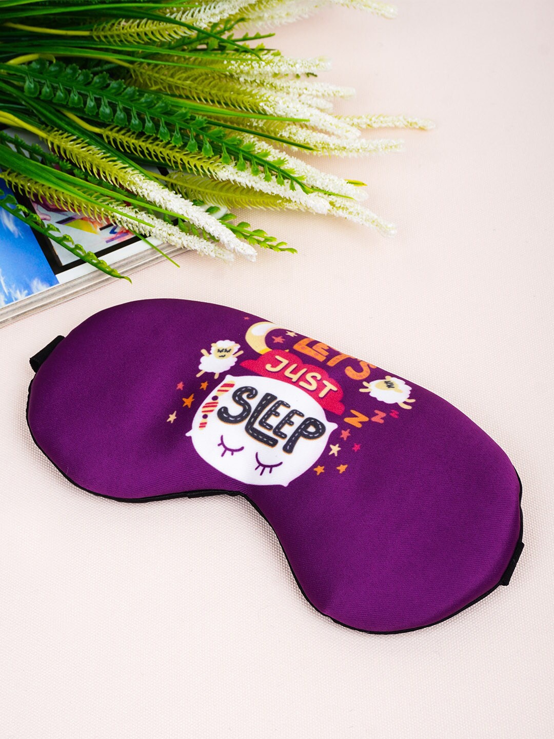 

Crazy Corner Purple & White Printed Travel Accessory