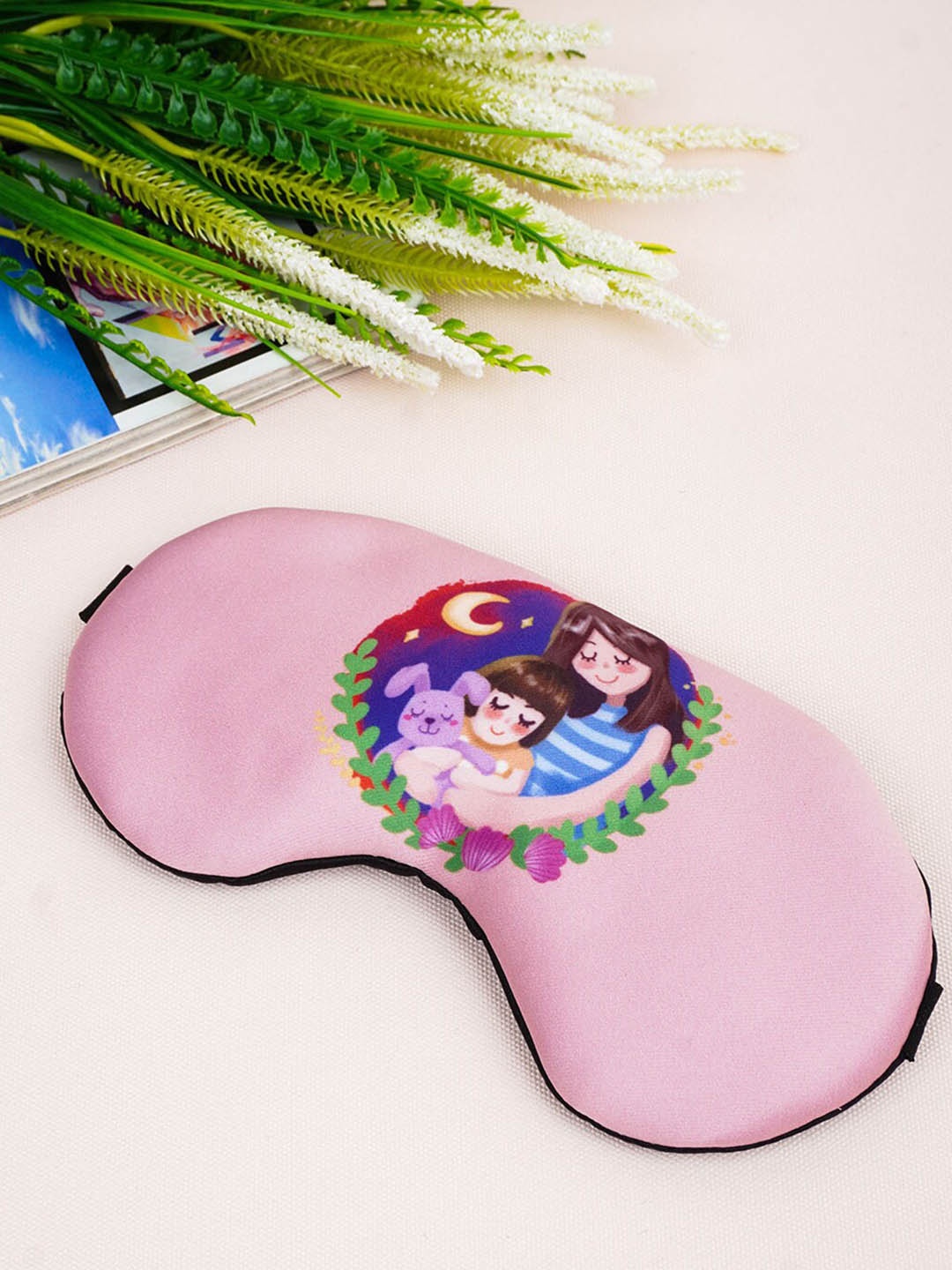 

Crazy Corner Pink & Blue Printed Travel Accessory