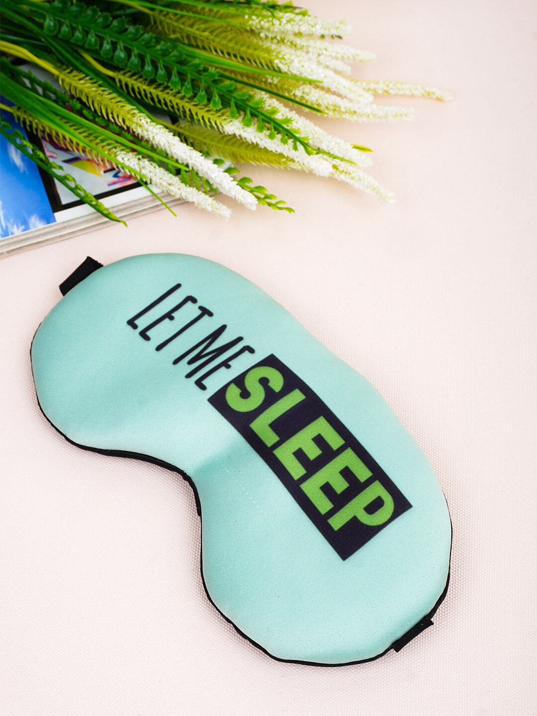 

Crazy Corner Blue Printed Let Me Sleep Eye Mask