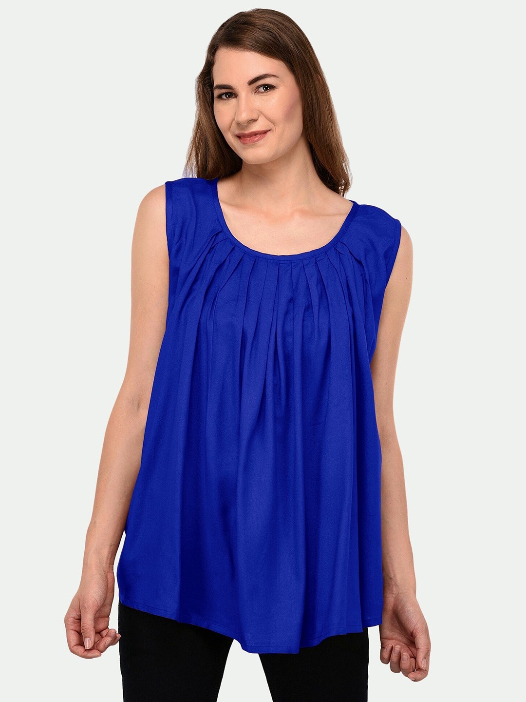 

PATRORNA Women Blue Top