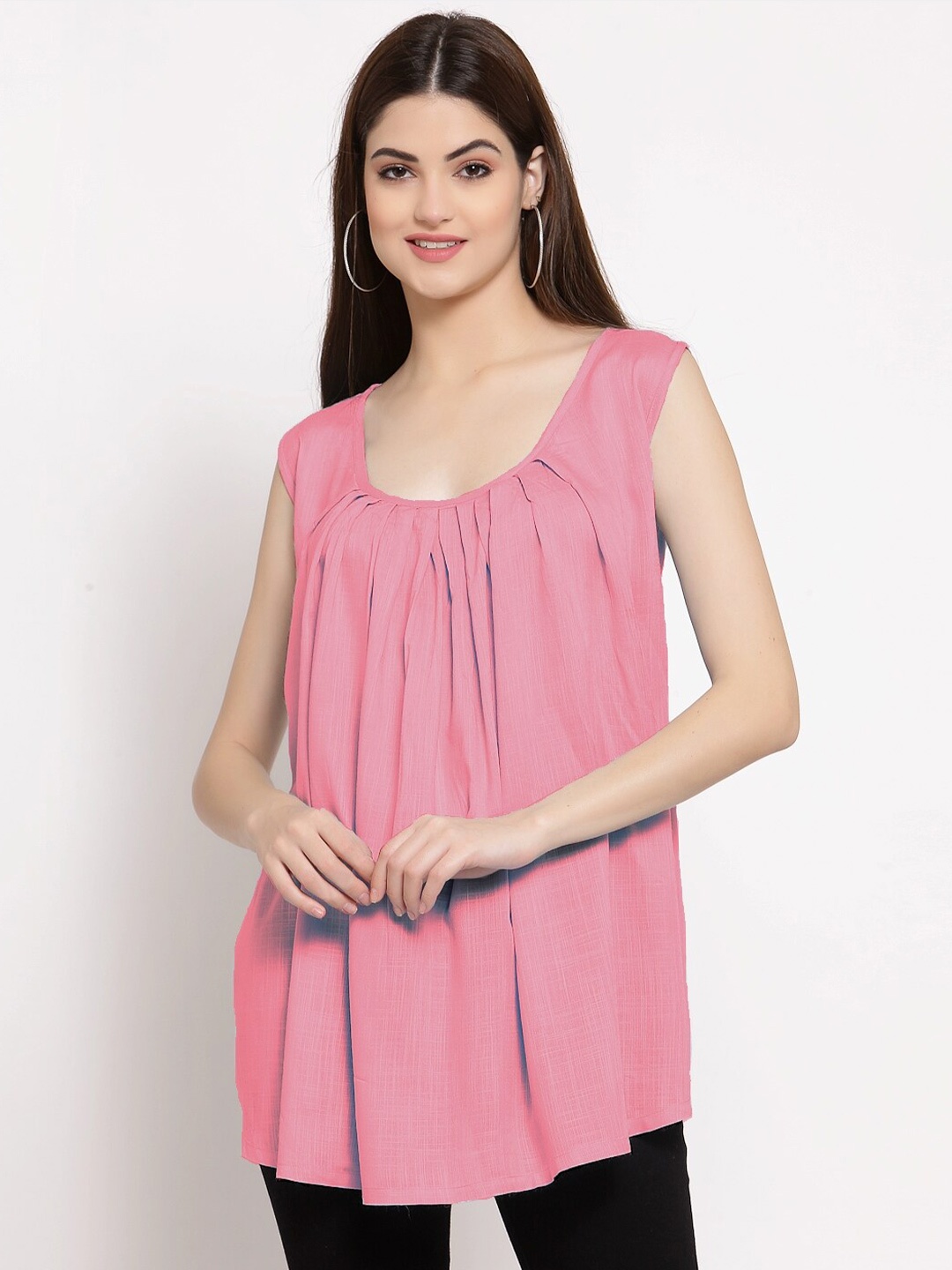 

PATRORNA Women Pink Top
