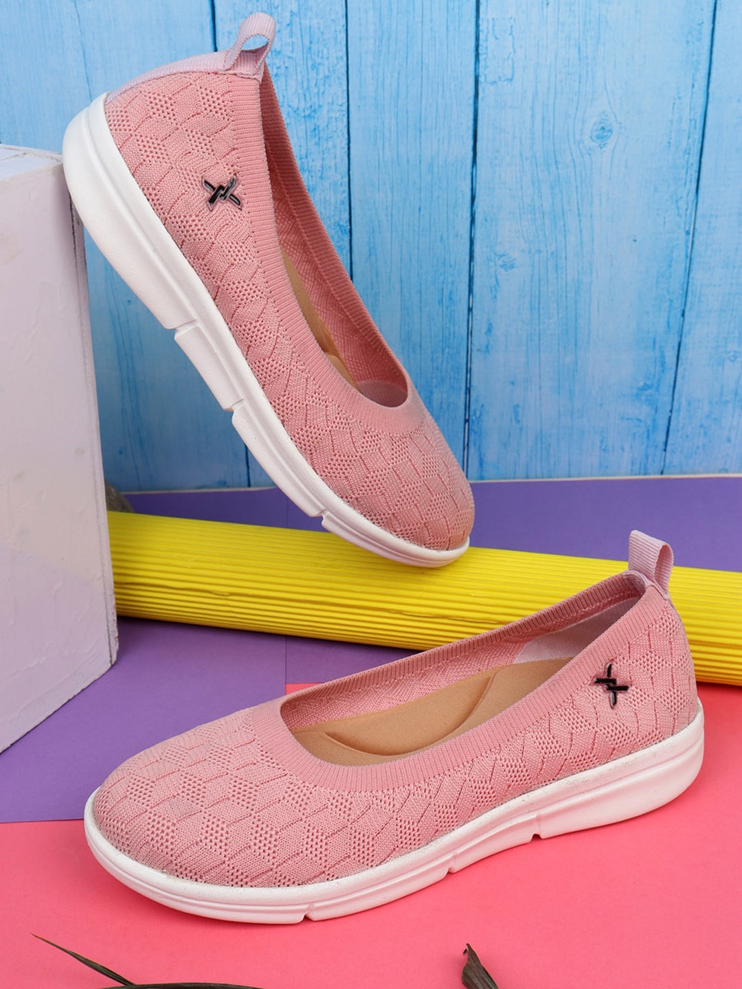 

Carlton London sports Women Ballerinas Flats, Pink