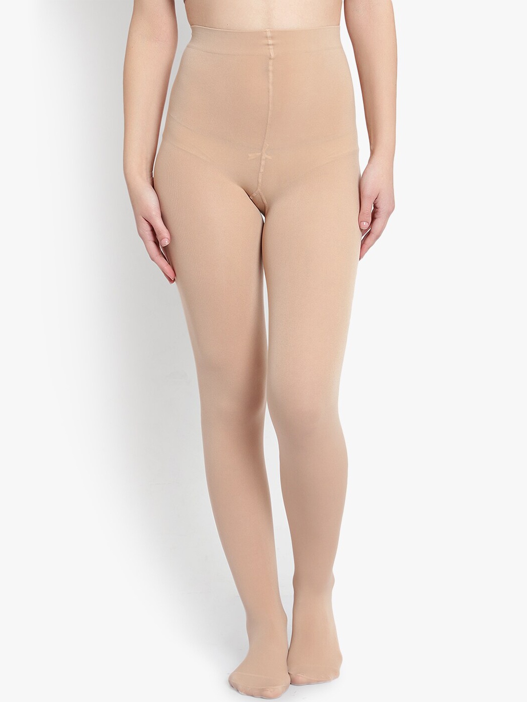 

BRACHY Women Beige Solid Stockings