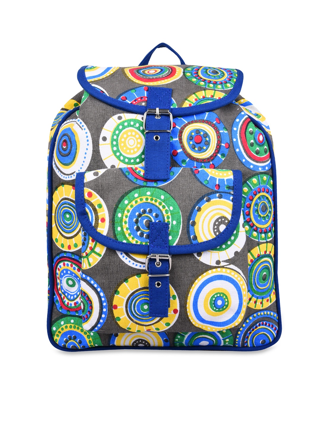 

Anekaant Women Multicoloured Graphic Print Backpack, Multi