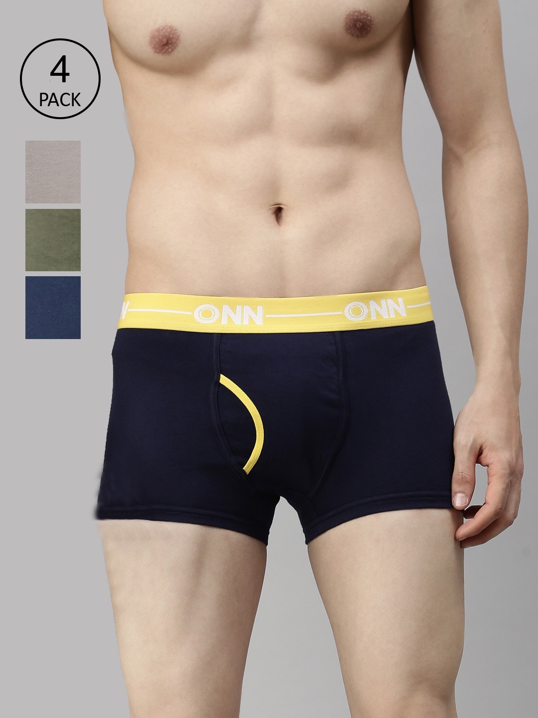 

ONN Men Pack Of 5 Assorted Short Trunk