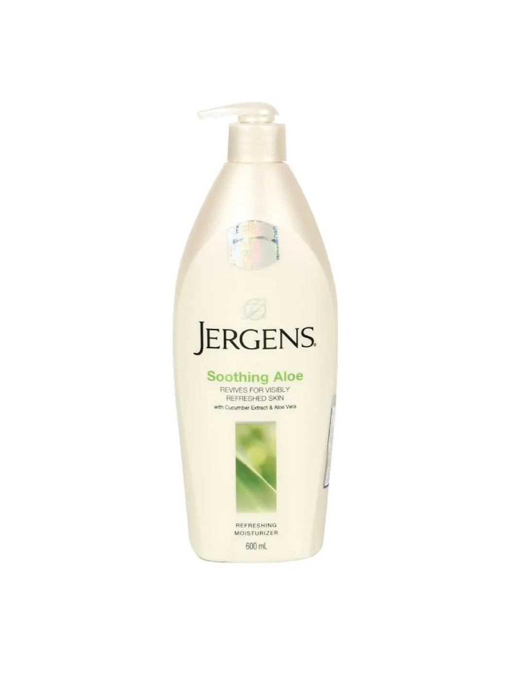 

Jergens Soothing Aloe Refreshing Body Moisturizer with Cucumber Extract - 600ml, Off white
