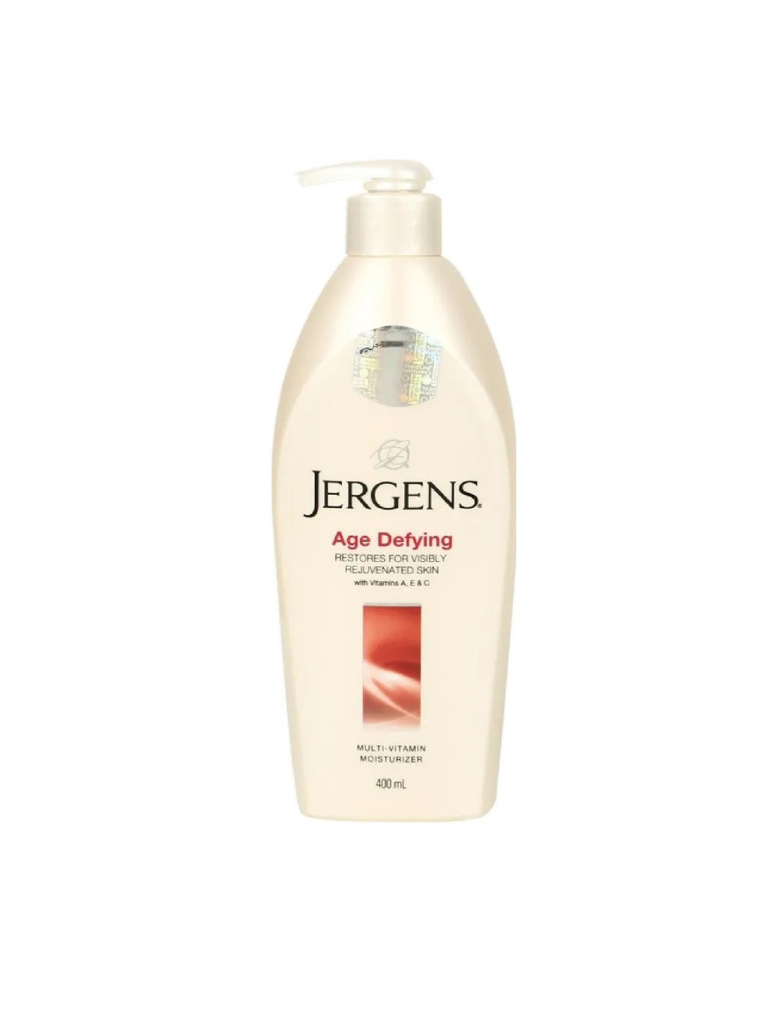 

Jergens Age Defying Multi-Vitamin Moisturizer with Vitamin A E & C - 400ml, Beige