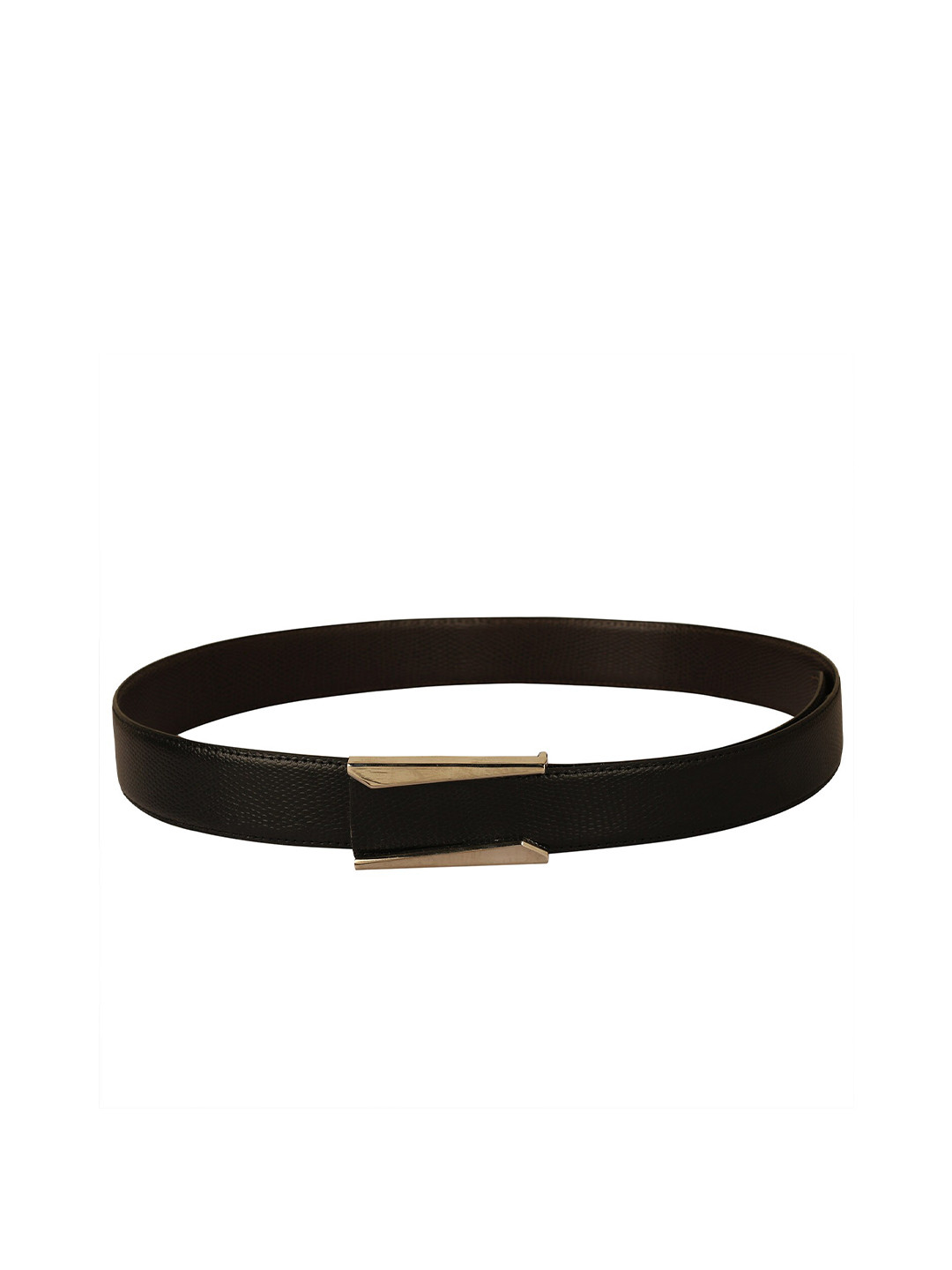 

Calvadoss Women Textured PU Belt, Black