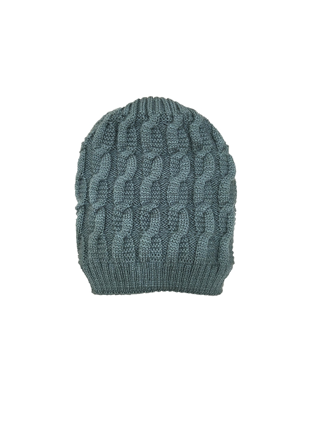 

Gajraj Unisex Grey & Black Beanie