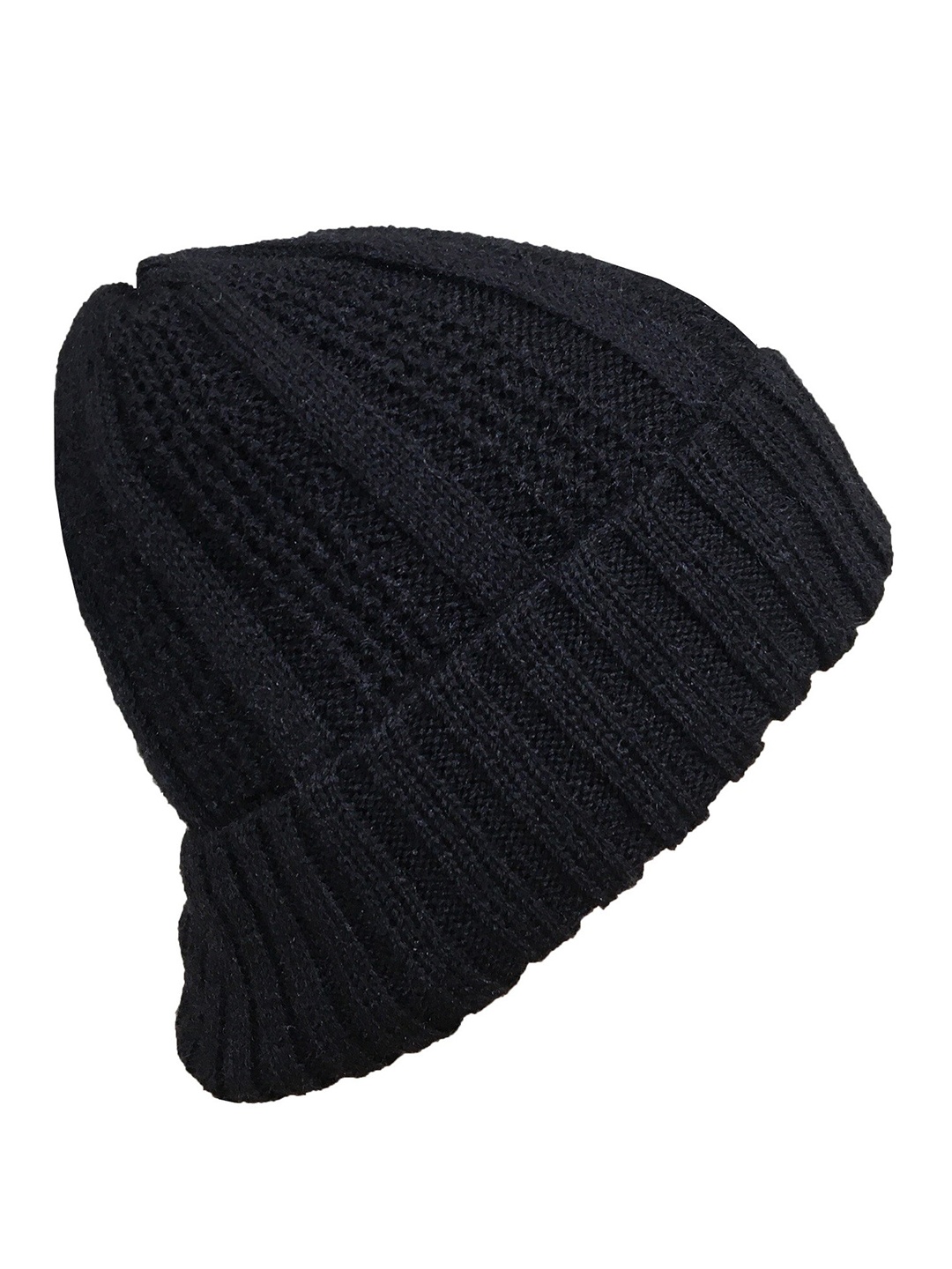 

Gajraj Unisex Black Beanie