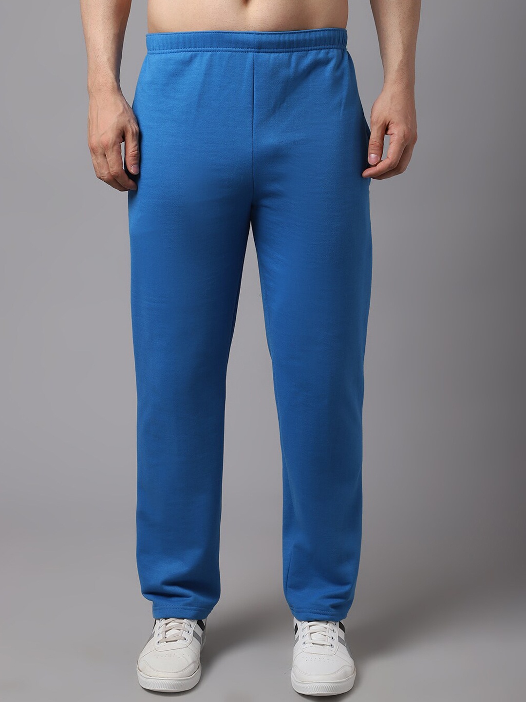 

VIMAL JONNEY Men Blue Regular-Fit Trackpant