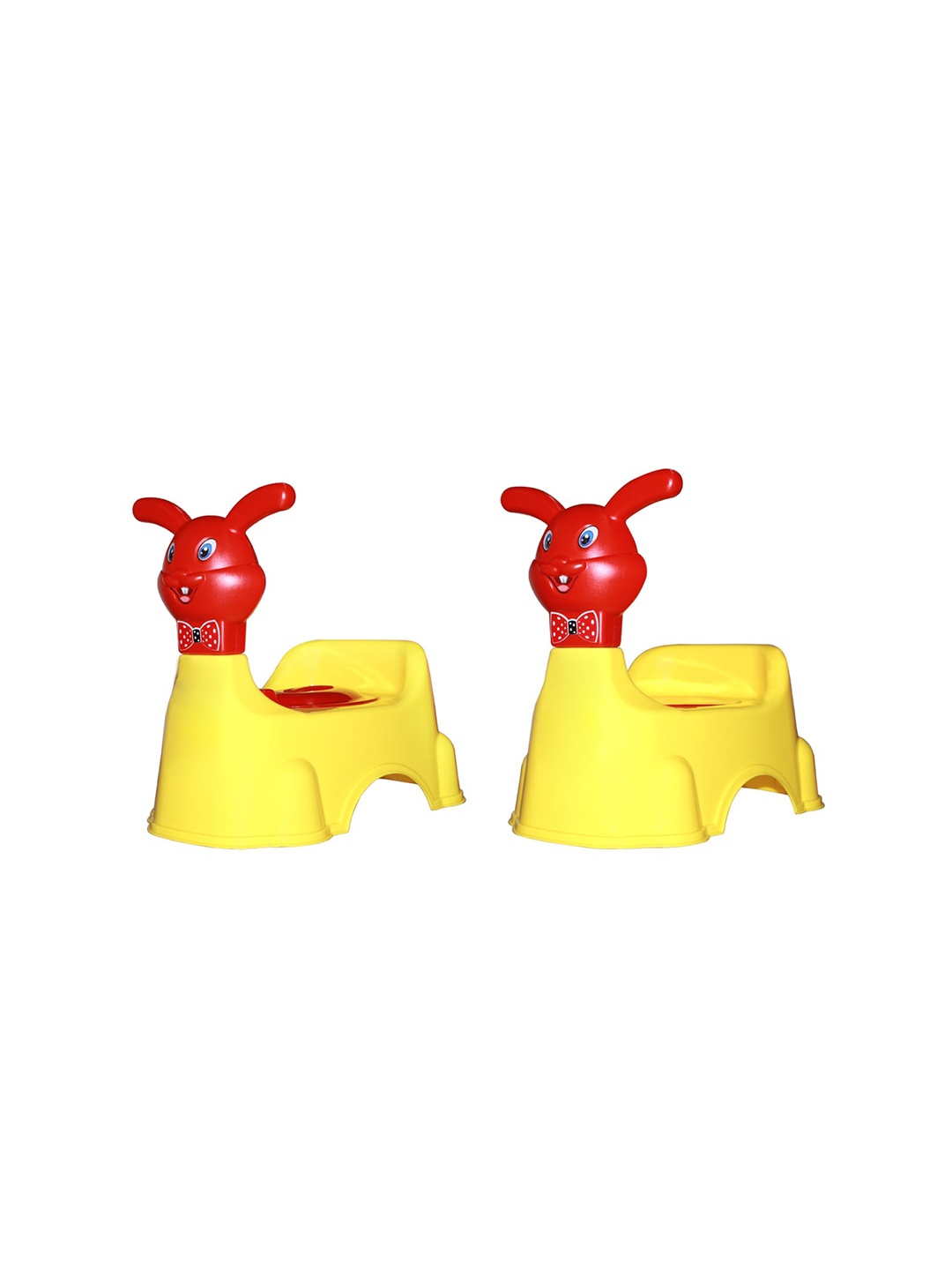

Born Babies Infants Rabbit Potty Chair with Storage, Yellow