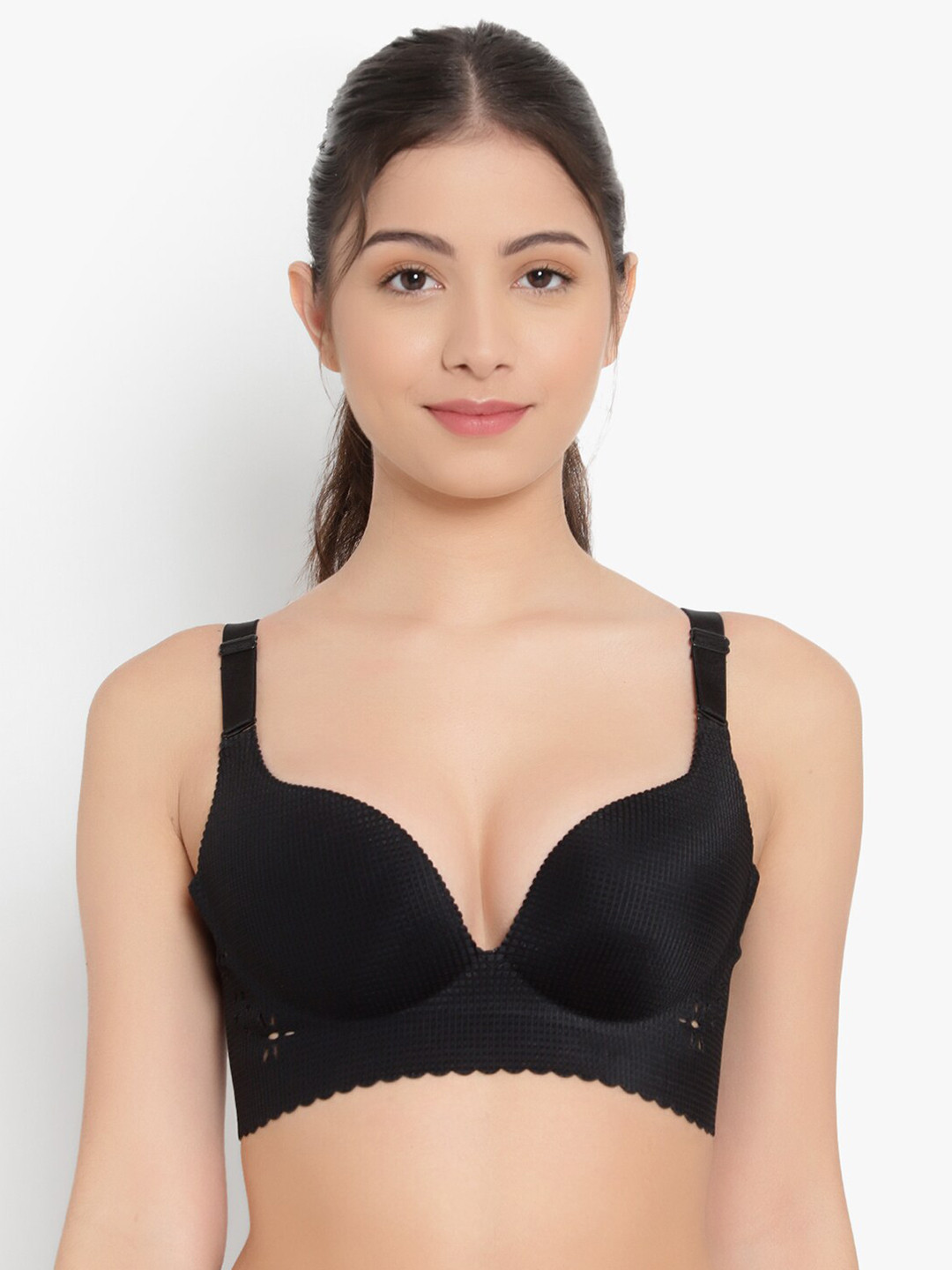 

PARKHA Black Bra Heavily Padded