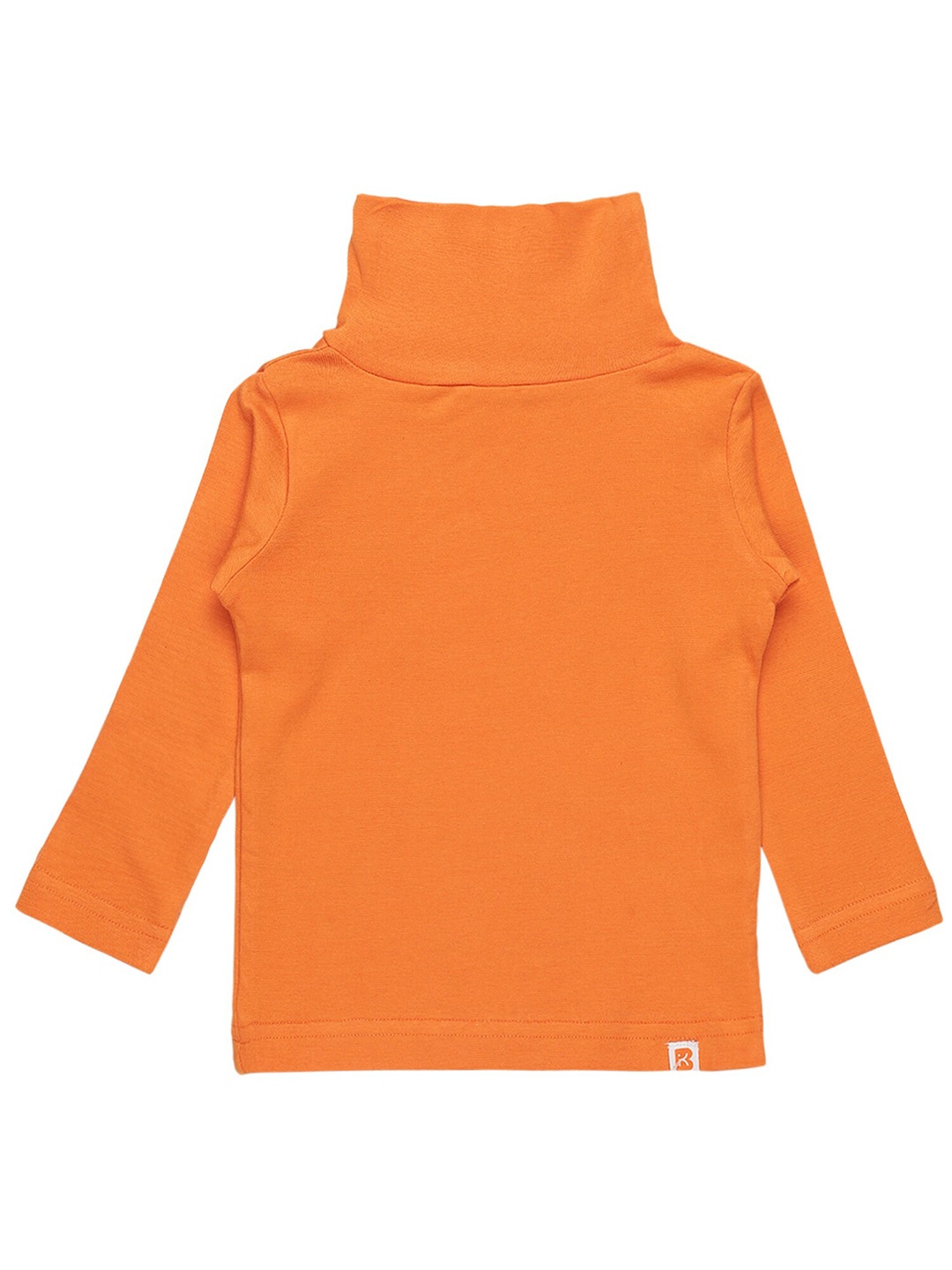 

Bodycare Kids Boys Orange Solid Long Sleeves High Neck T-shirt
