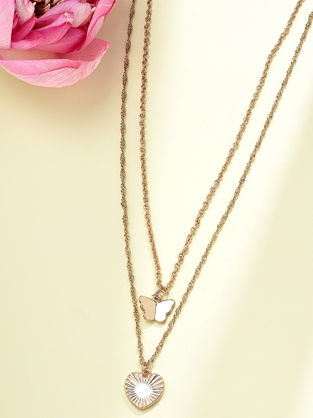 

AMI Gold-Toned & White Gold-Plated Chain