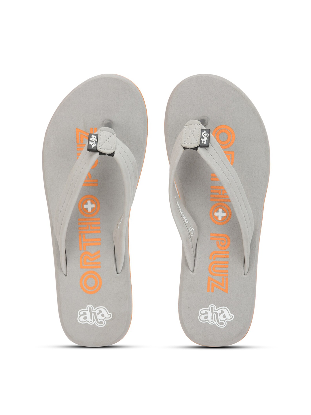 

Liberty Men Printed Thong Flip-Flops, Grey