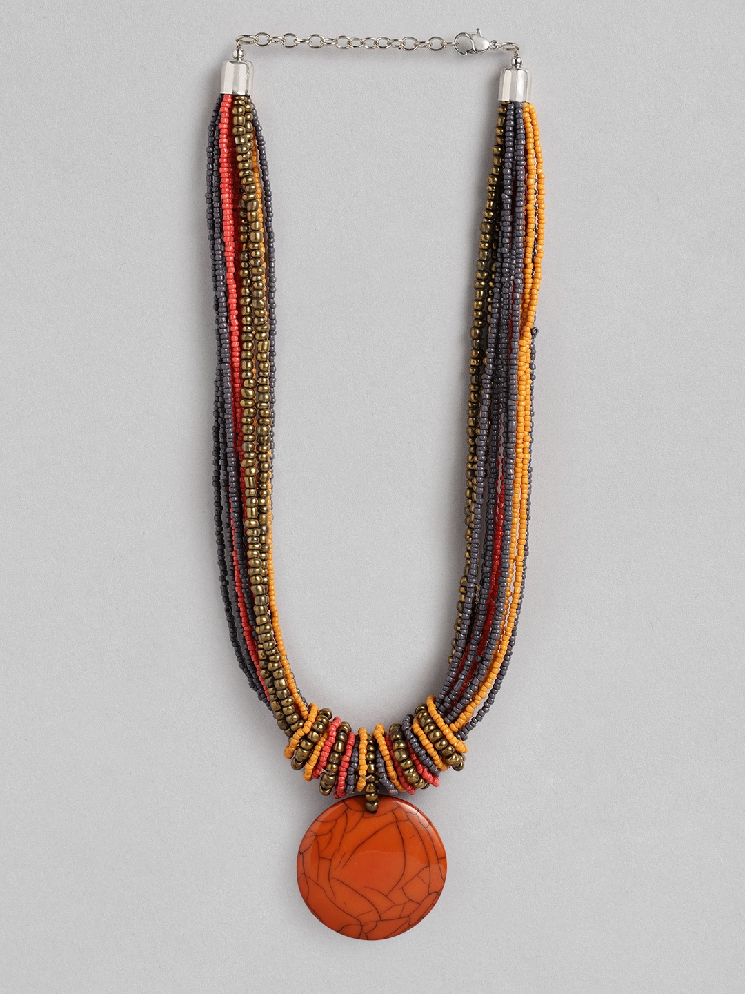 

RICHEERA Multicoloured Layered Necklace, Multi