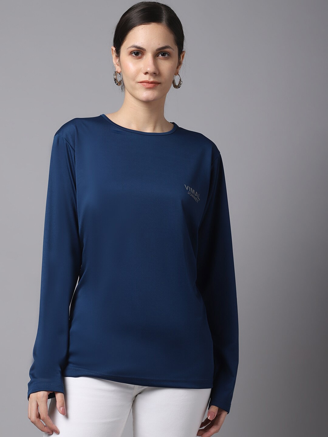 

VIMAL JONNEY Women Blue T-shirt