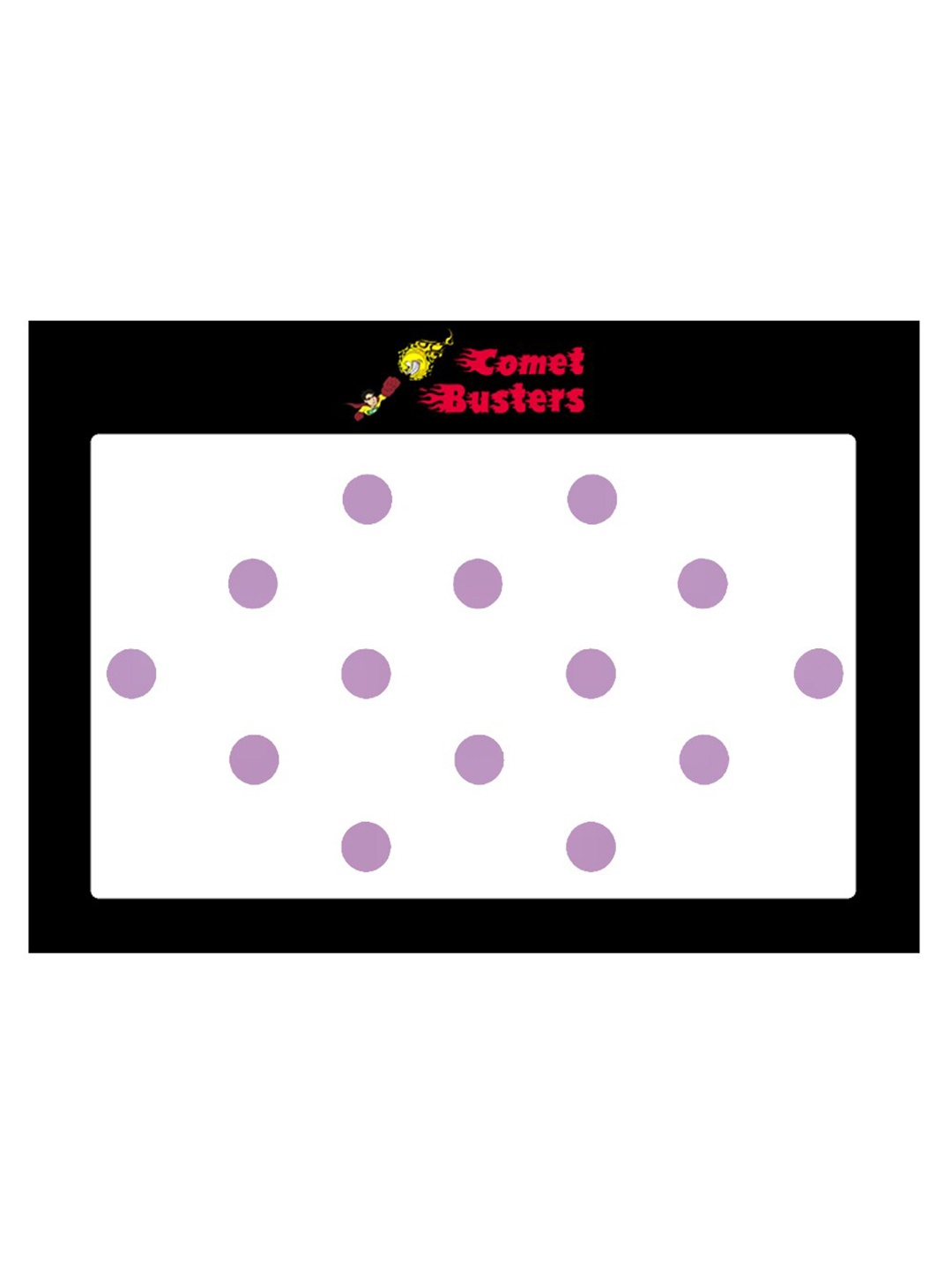 

Comet Busters 14 Pcs Reusable Bindis - Lavender