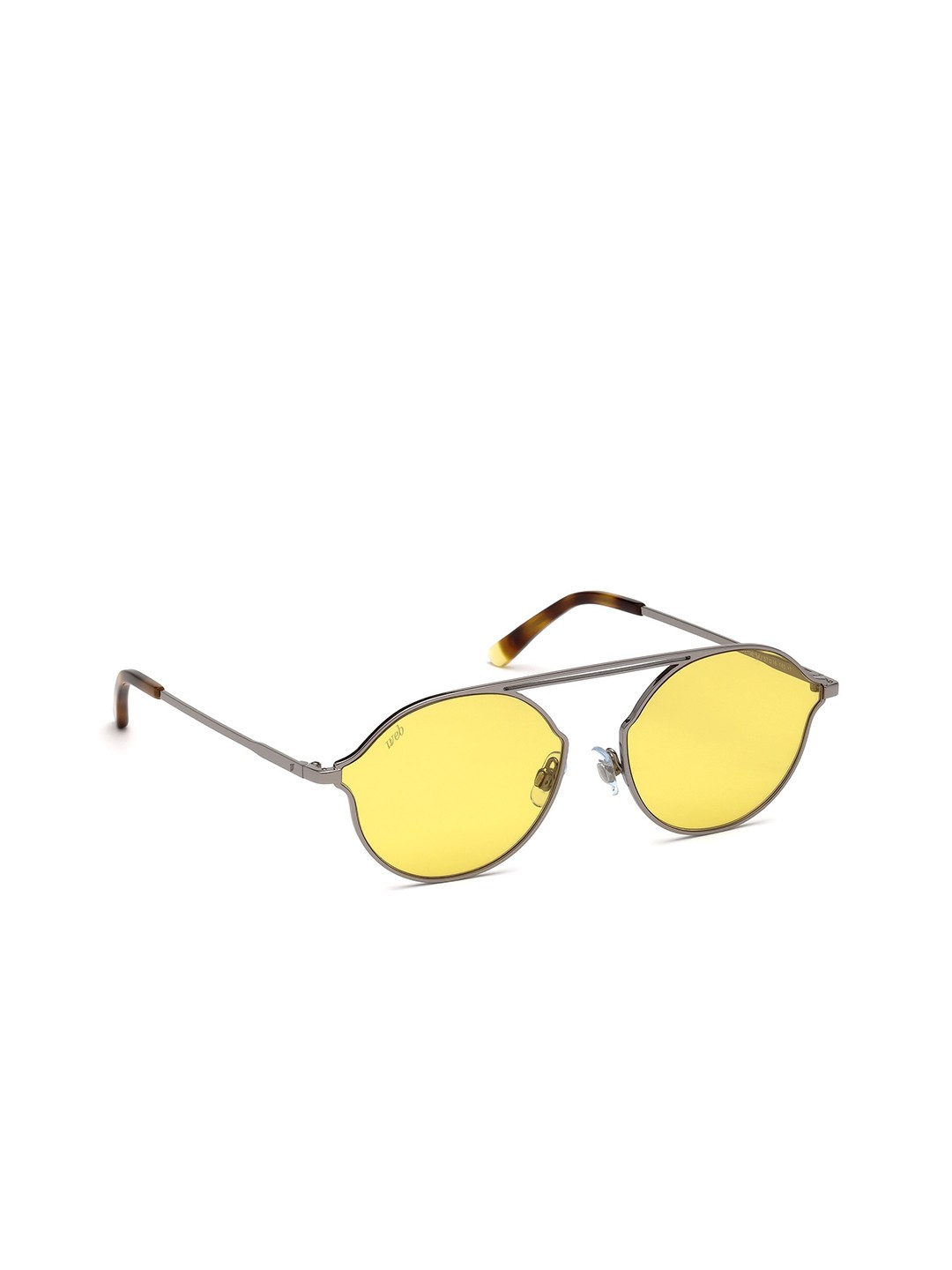 

WEB EYEWEAR Unisex Aviator Sunglasses WE0198 57 14J-Yellow