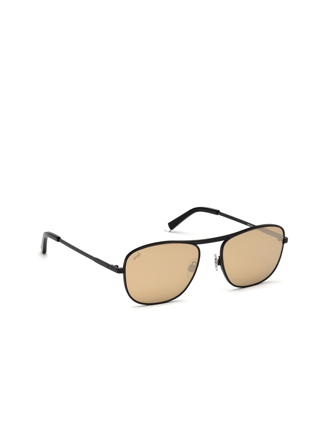 

WEB EYEWEAR Unisex Square Sunglasses WE0199 55 02G-Brown