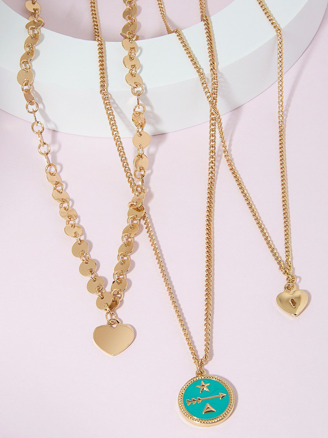 

AMI Gold-Plated Layered Chain